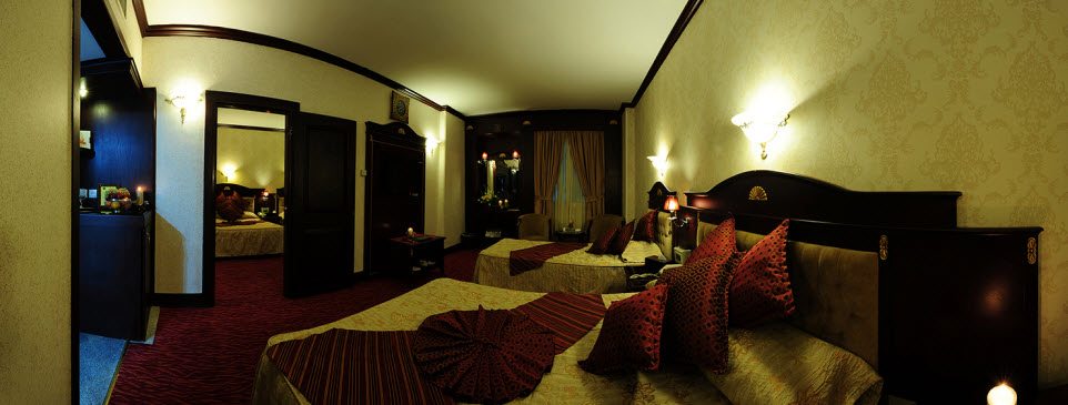 اتاق کانکت هتل قصر الماس مشهد