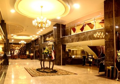 لابی هتل ایران زمین مشهد