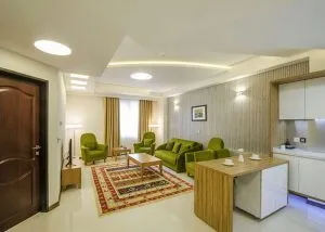 نمای اتاق هتل حیات شرق مشهد