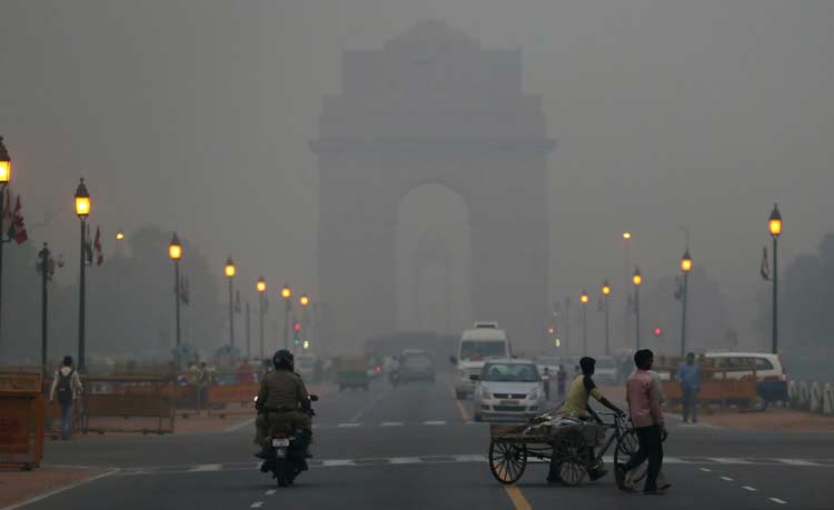 آلودگی هوای هند