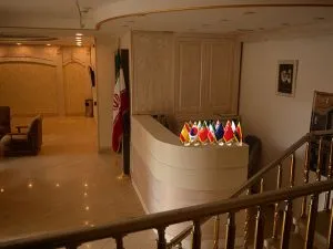 لابی هتل آپارتمان سلمان مشهد