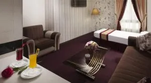 اتاق هتل رضویه مشهد