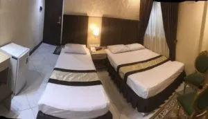 اتاق هتل آپارتمان سبز طلایی مشهد