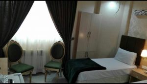 اتاق هتل آپارتمان سبز طلایی مشهد
