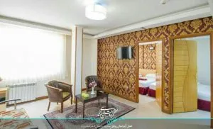 اتاق هتل رواق مشهد