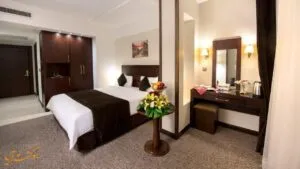 اتاق هتل جواهر شرق مشهد