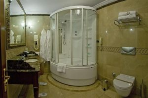 سرویس حمام و دستشویی هتل سنترال پلاس استانبول