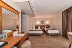 اتاق 3 تخته هتل لیون استانبول