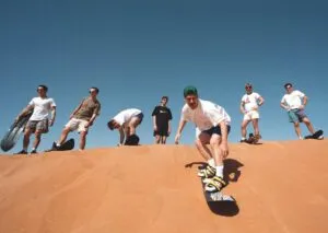 اسکی روی شن