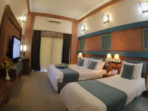 اتاق دبل هتل قصر الضیافه مشهد