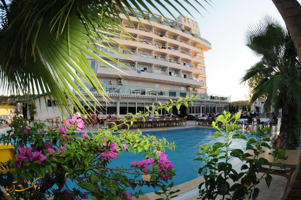 نمای هتل بلکن آنتالیا