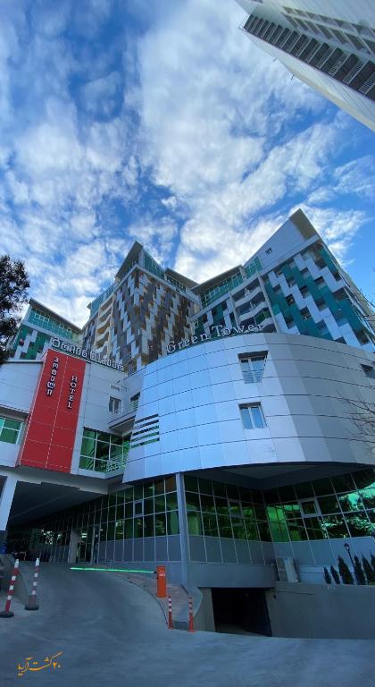نمای هتل گرین تاور