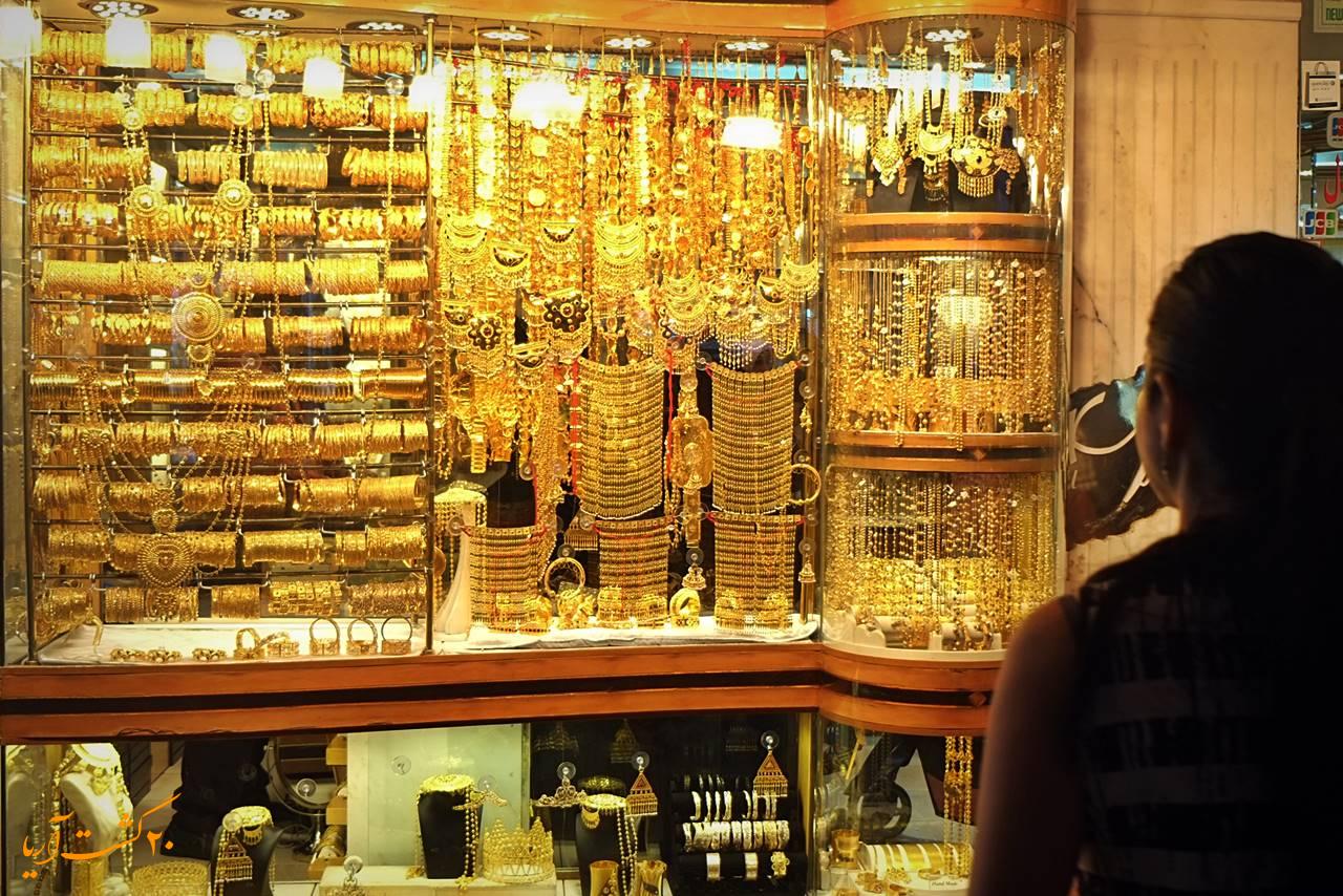 فروشگاه طلا در بازار مدینه جمیرا