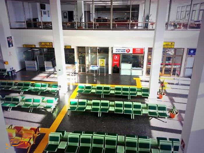 سالن انتظار فرودگاه اسپارتا