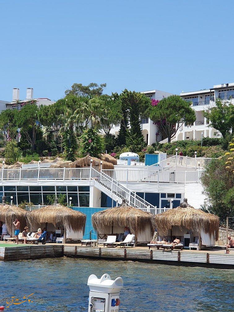 نمای هتل کادیکله ریزورت