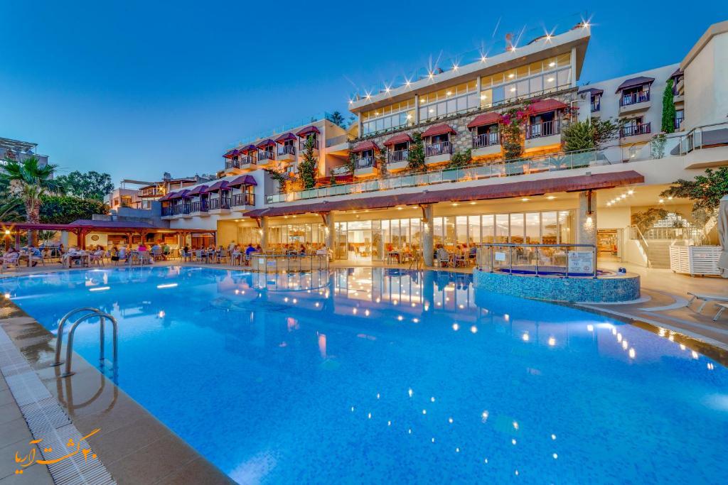 نمای هتل هتل دیاموند آف بدروم