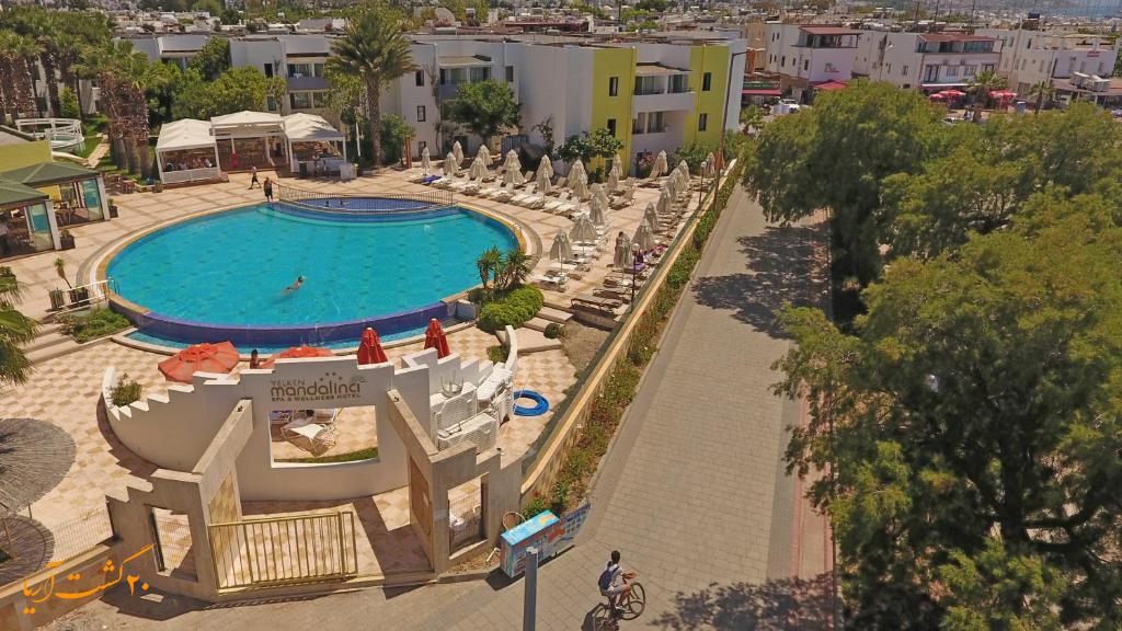 نمای هتل یلکن ماندالینچی