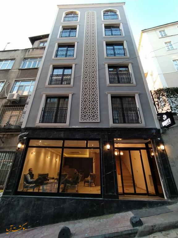 نمای هتل نوپرا استانبول