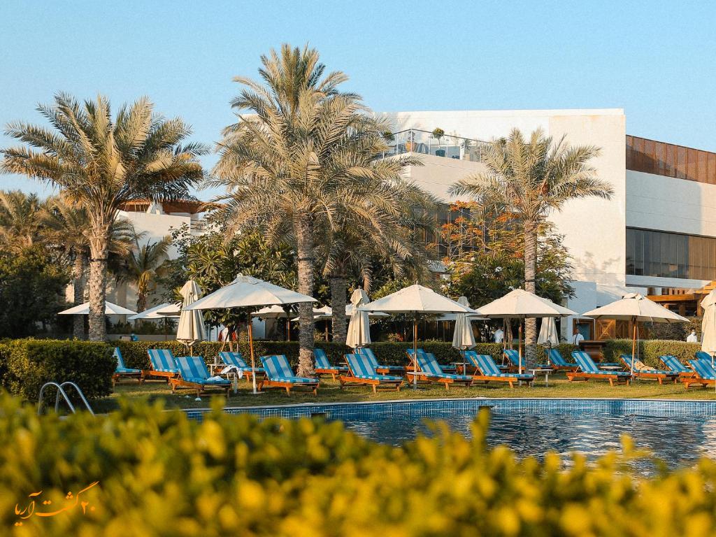 نمای هتل ذبی مارین بیچ ریزورت