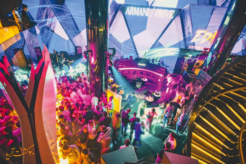 کلاب آرمانی پرایو دبی