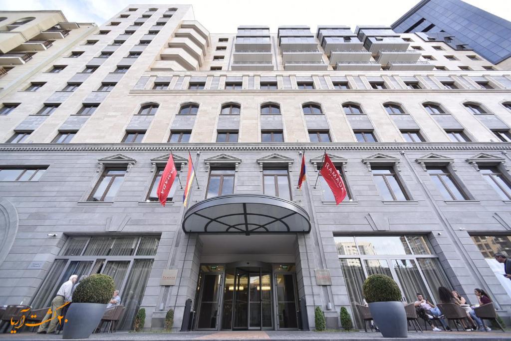 هتل های که در ارمنستان به سفارت نزدیک هستن