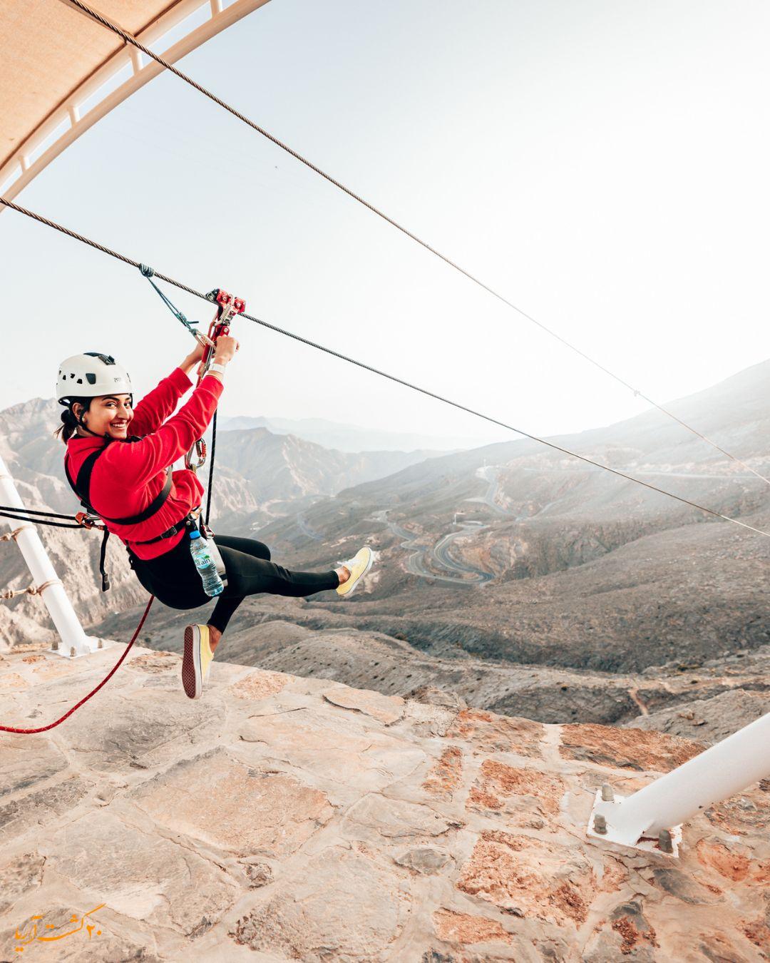 طولانی ترین زیپ لاین دنیا