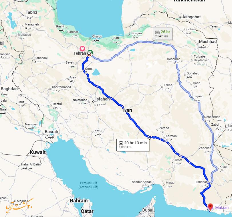 تهران-چابهار