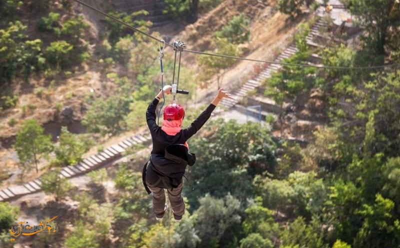 زیپ لاین توچال