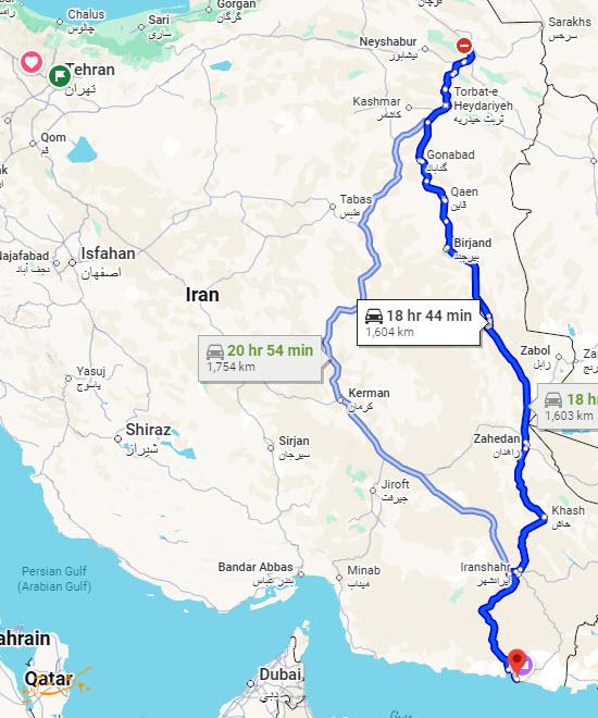 مشهد-چابهار